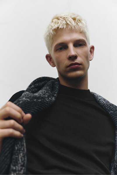 Pull & Bear Fine knit high neck jumper