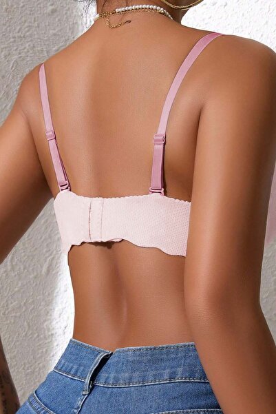 Merry See Dikişsiz Balensiz Hafif Destekli Kalp Detay Lazer Kesim İzbırakmaz Görünmez Sütyen