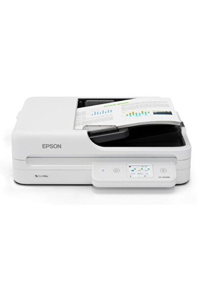 EPSON Scaner de documente DS-1760WN, 30 ppm, ADF pentru 60 de coli, 2,4 inch,...