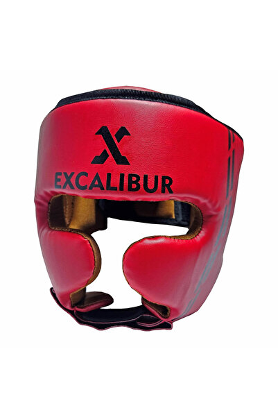 Excalibur Classic Boxing Training Helmet Red m