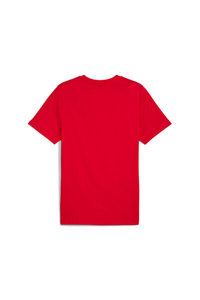 Puma Mens Scuderia Ferrari Race Colour Shield T-shirt - Red
