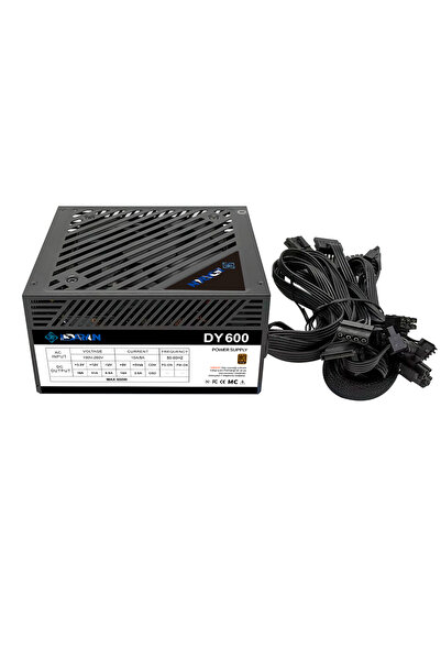 DARYUN Dy600 600w80 Plus Bronze Siyah Güç Kaynağı