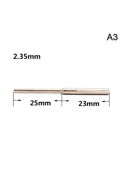 Choice3 10 قطع C-2.35 مم، 10/12 قطعة مشبك ورق صنفرة 2.35/3.0 مم، قضيب تثبيت، ...