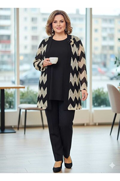 güncüoğlu Interior Cotton and Exterior Bluse Long Sleeve Double Bluse