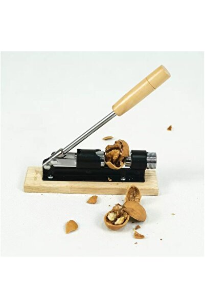 Kinghoff Καρυοθραύστης, εγχειρίδιο, ξύλινη βάση,