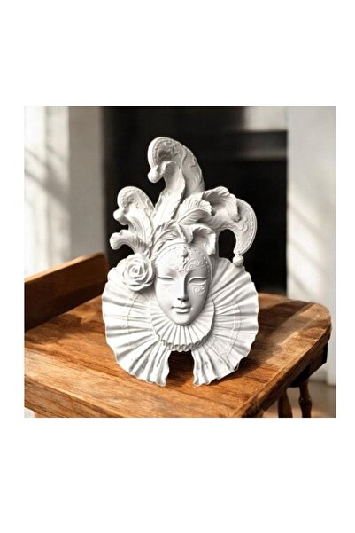 BAYRAMPASAHOBİM Ham Polyester Duvar Venedik Maske Pano Model : 9