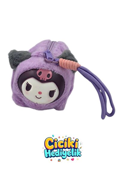 ciciki hediyelik Kuromi Kalem kutu Peluş Kalemkutu Tek Gözlü
