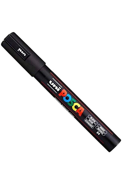 UNİ-BALL قلم تلوين يونيبال بوسكا (1.8-2.5) ذو أساس مائي أسود (N) (UNI-PC-5M)