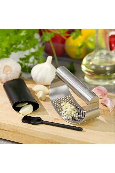 Kinghoff Set de 3 elemente pentru curatarea si presarea ustoroiului, din otel,