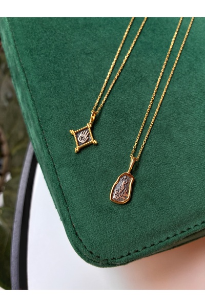 Miltonia Fatıma’nın Eli 925s Gümüş Kolye