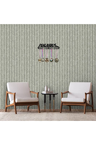 Serend GÜREŞCİ Madalya Askılığı, Madalya Askısı, Duvara Monte Madalya Tutucu,...