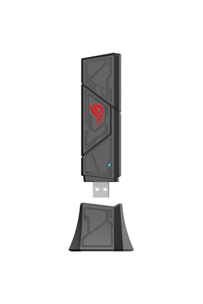 ASUS Adaptor wireless ROG USB-BE92 (BE6500) - WiFi tri-band 7, 4096-QAM, MLO,...