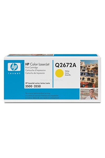 HP Toner Q2672A Galben