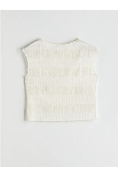 LC Waikiki بلوزة MODANOVA SEZON إكرو كايك ياكا ذو ملمس بارز