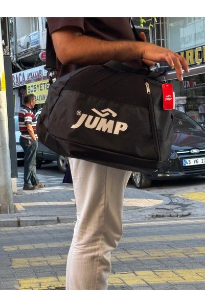 Jump Black Bag Jçnt 1101 Sports Travel Bag Black White