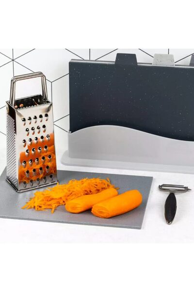 Kinghoff Razatoare cu 4 taisuri, inox, 9 x 6,5 x 21cm,