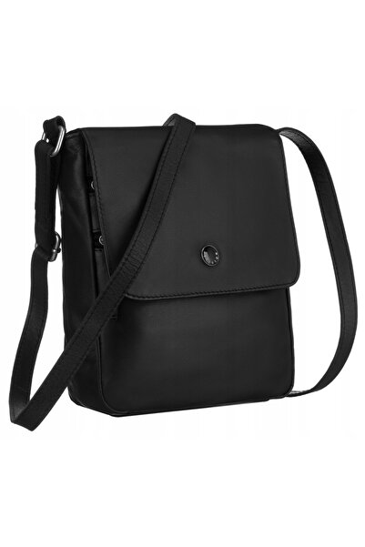 Other Women's leather messenger bag with a flap - Peterson