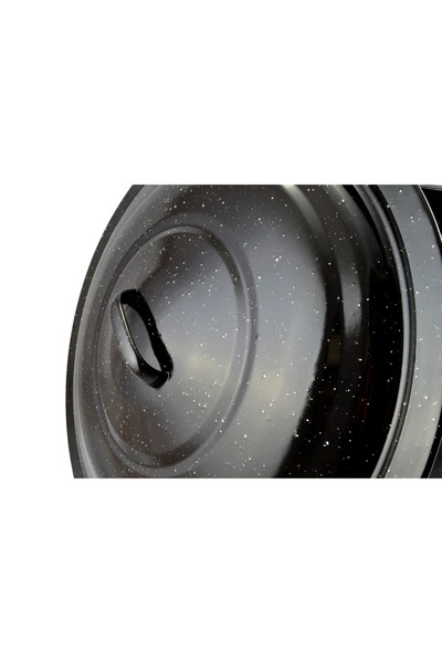 Perfect Home Enameled pot with lid, 45 cm, 31.5 liters, ideal for quick boiling