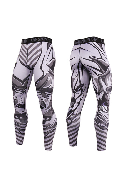 Choice XL (70-80 كجم) KC196 بنطال رياضي رجالي للجري سريع الجفاف لممارسة التما...