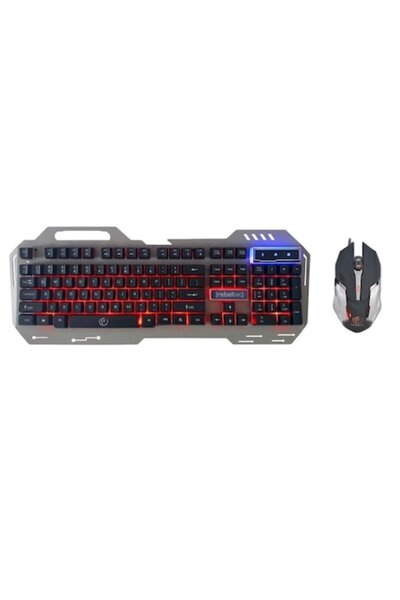 Rebeltec Set tastatură și mouse de gaming Interceptor 2, multicolor