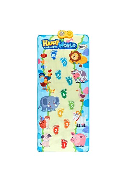 Toy Διαδραστικό Μουσικό Χαλί για Παιδιά, Ήχοι Ζώων και 23 Τραγούδια, 158x70 εκ.