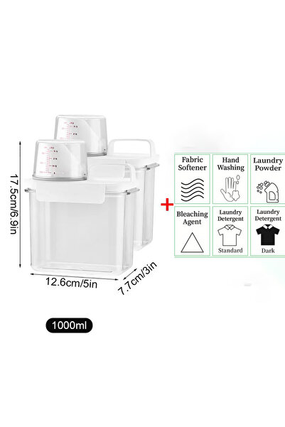 Choice 2x1100ml with labels 1100/1800/2300Ml Refillable Laundry Detergent Dis...