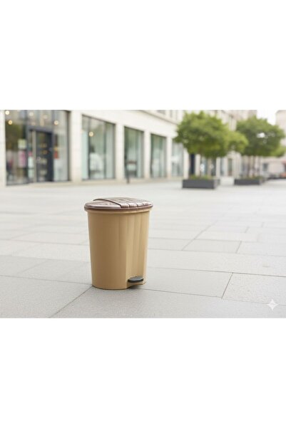abnturk Ayak Pedallı Çöp Kovası 32 Litre | İçi Çıkabilen Kovalı, Dayanıklı ve...