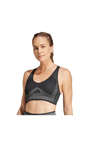 adidas Jd7163-K Arknt Ls Bra Women's Bustier Black