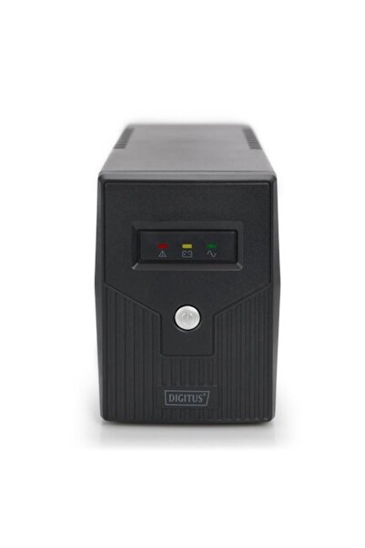 Digitus UPS Line-Interactive 600VA/360W, 2x Schuko, 12V/7Ah, Negru, 298x101x1...
