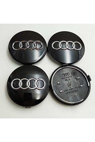 Choice1 60mm Black 4pcs 4pcs 60mm Black Grey Car Styling Badge Wheel Center H...