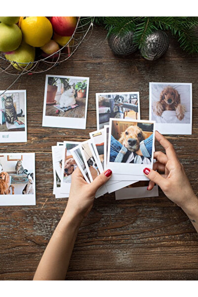 Büyük Polaroid Fototoğraf Baskı 10x12 Cm 20adet