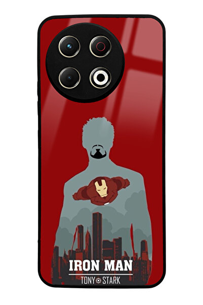 Spoyi Tecno Spark 30 Pro Compatible Tony Stark Designed Glossy Phone Case