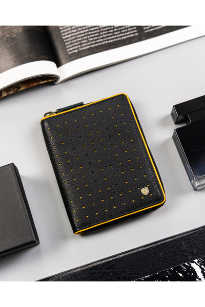 Other Men's leather, sporty zippered wallet - Peterson