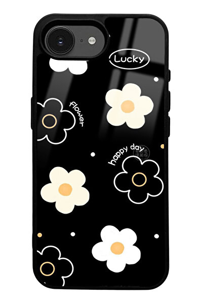 Spoyi 16E Compatible Lucky Happy Day Designed Glossy Phone Case