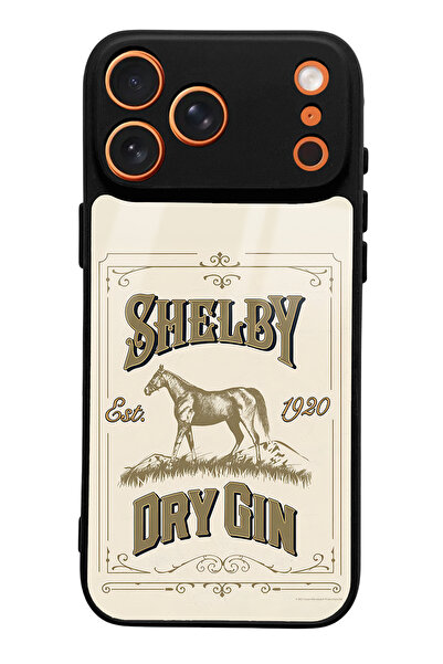 Spoyi iPhone 17 Pro Max Peaky Blinders Shelby Dry Gin Designed Glossy Phone Case