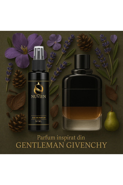 Nuvien Eau de parfum, 50 ml - 024, inspired by Gentleman G.