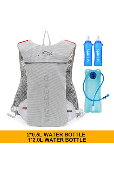 Choice Gray2lwater Bag500 Outdoor Trail Running 5L Ultralight Backpack Hydrat...