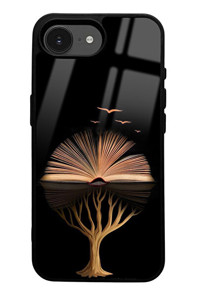 Spoyi iPhone 16E Book Design Glossy Phone Case