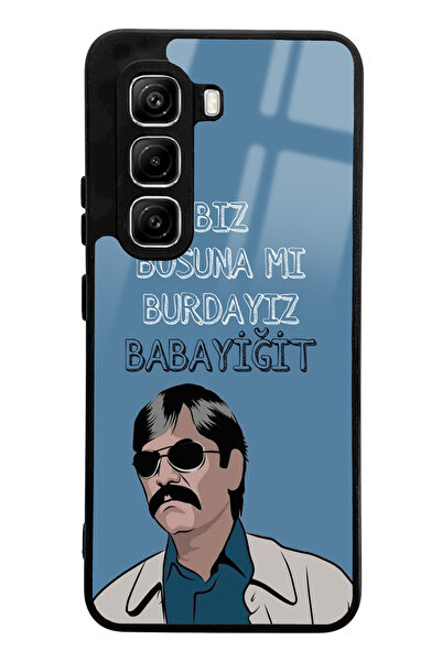 Spoyi Infinix Hot 50 Pro Babayiğit Designed Glossy Phone Compatible Case