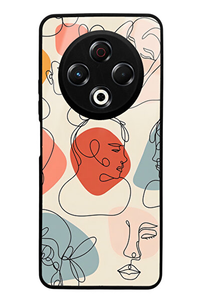 Spoyi Tecno Spark 30 Compatible Nude Mask Design Glossy Phone Case