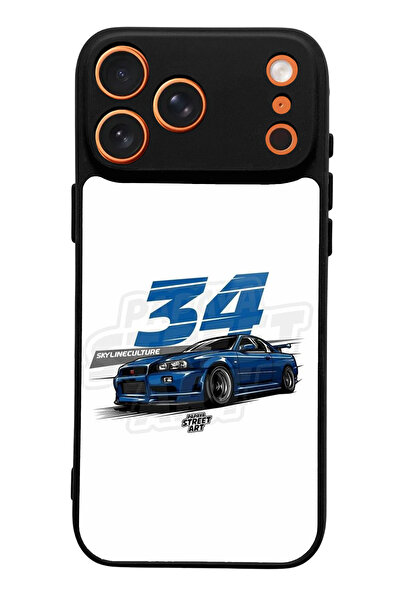 Spoyi iPhone 17 Pro Max Skyline Design Glossy Phone Case Compatible