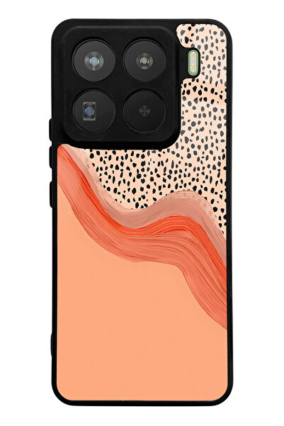 Spoyi Xiaomi Mi 15 Pro Glossy Phone Case with Nude Speckled Design