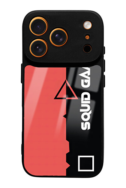 Spoyi iPhone 17 Pro Squid Game Design Glossy Phone Case Compatible