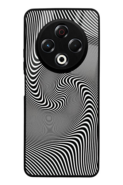 Spoyi Triptrance Wave Designed Glossy Phone Case Compatible with Tecno Spark 30