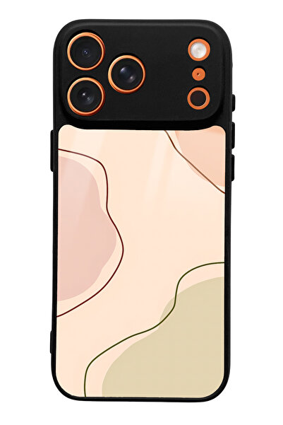 Spoyi iPhone 17 Pro Max Compatible Nude Colors Designed Glossy Phone Case