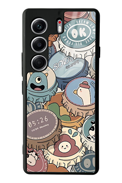 Spoyi Tecno Camon 40 Pro Compatible Crown Cap Design Glossy Phone Case