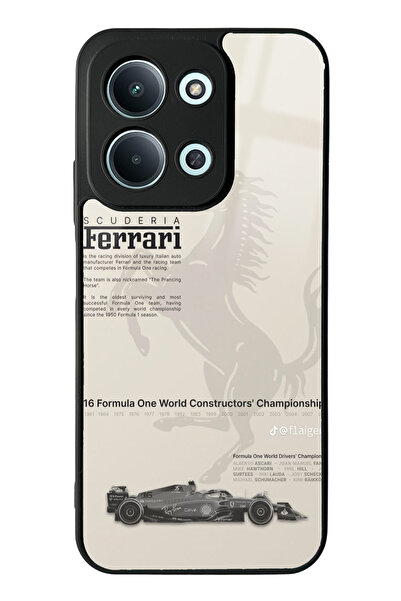 Spoyi Xiaomi Redmi 15C 4g Compatible Ferrari Design Glossy Phone Case