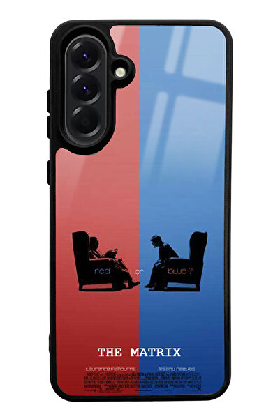 Spoyi حافظة هاتف سامسونج A56 بتصميم ماتريكس اللامع