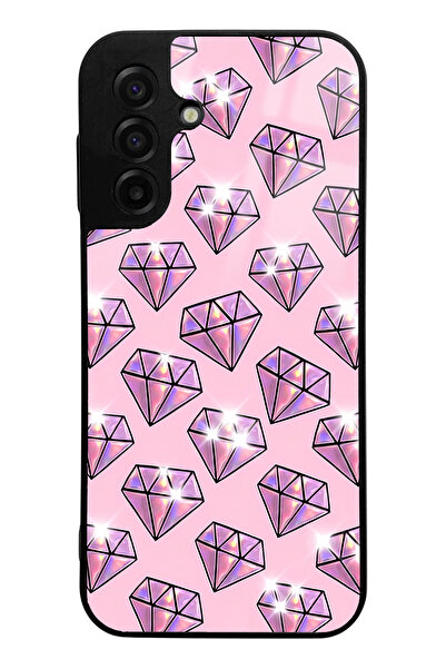 Spoyi Samsung A17 Diamond Design Glossy Phone Case Compatible