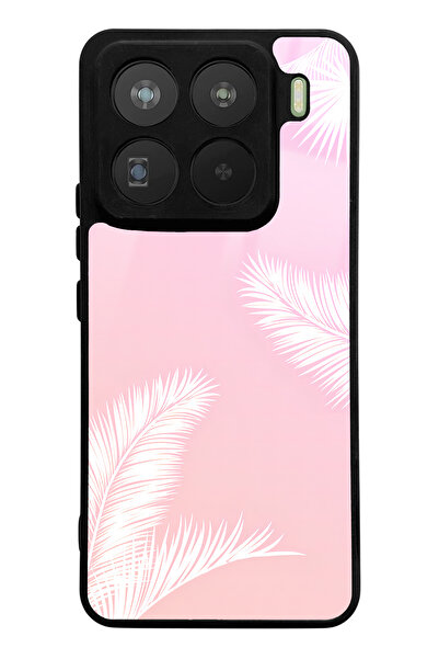 Spoyi Xiaomi Mi 15 Pro Compatible White Palm Design Glossy Phone Case